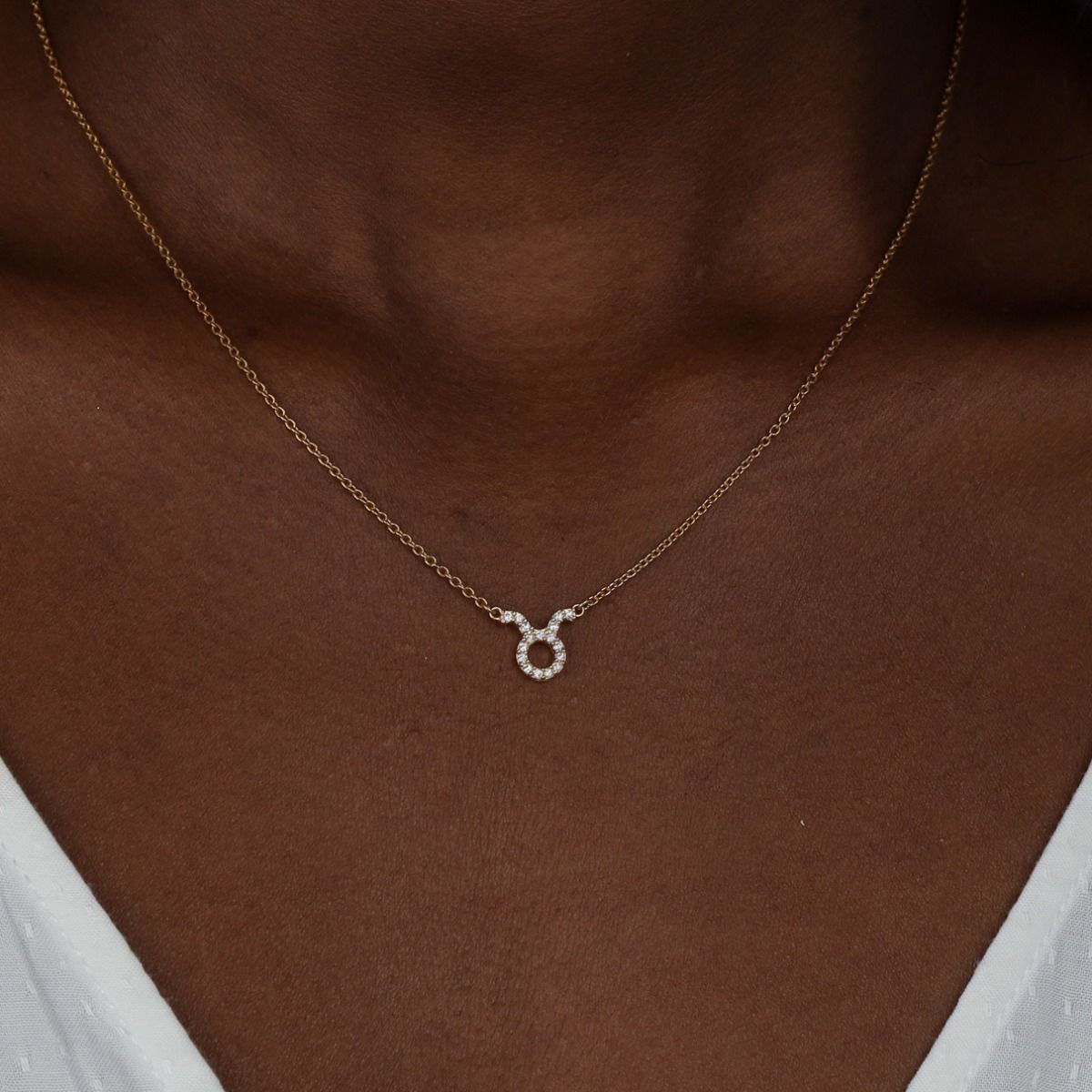 Zodiac Sign Necklace [18K Gold Vermeil]