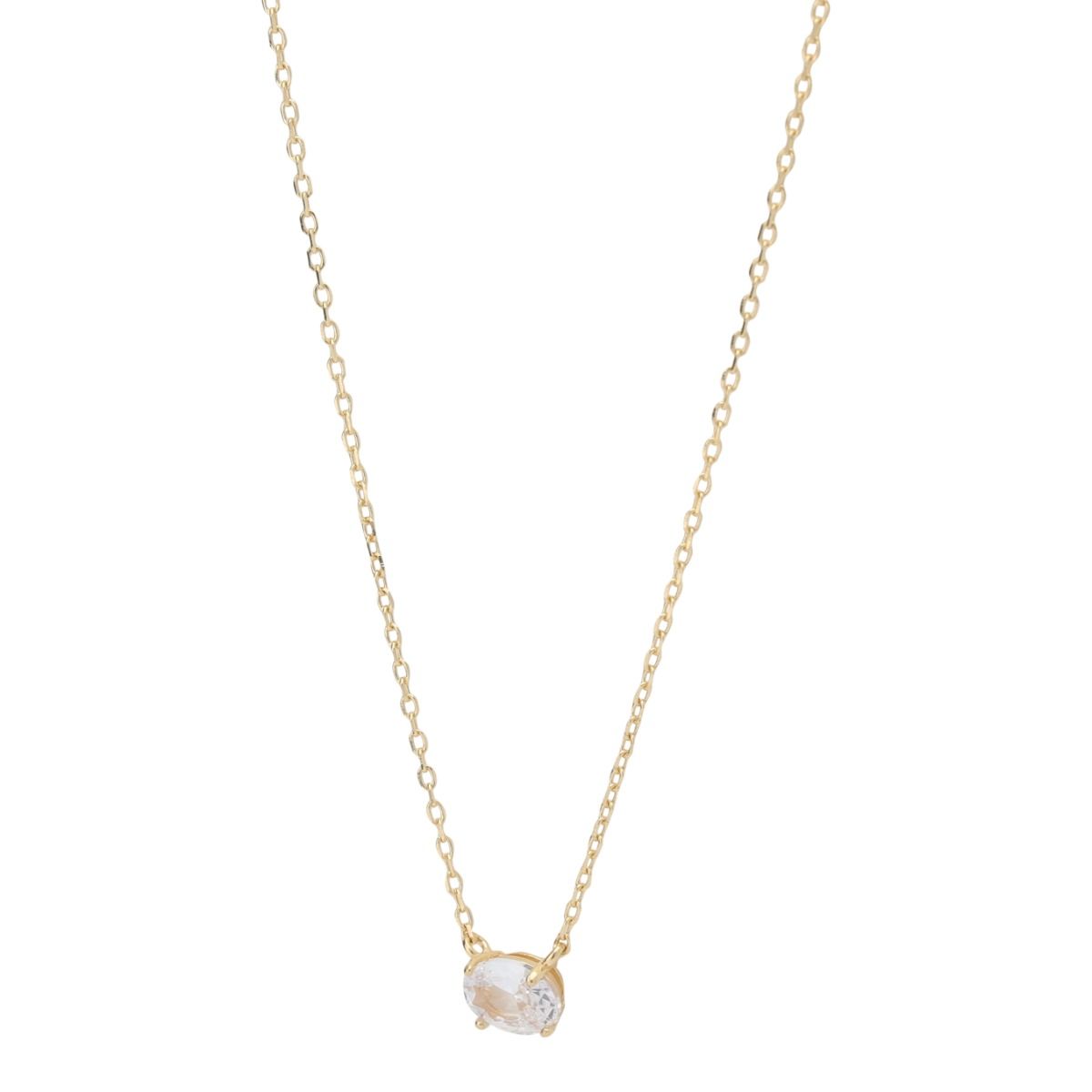Luminous Crystal Necklace [18K Gold Plated]
