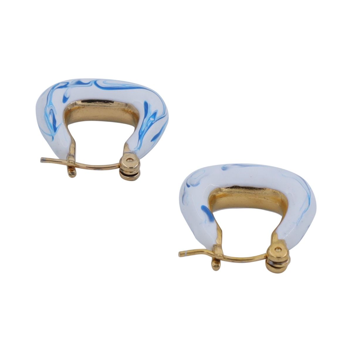 River Swirl Hoops