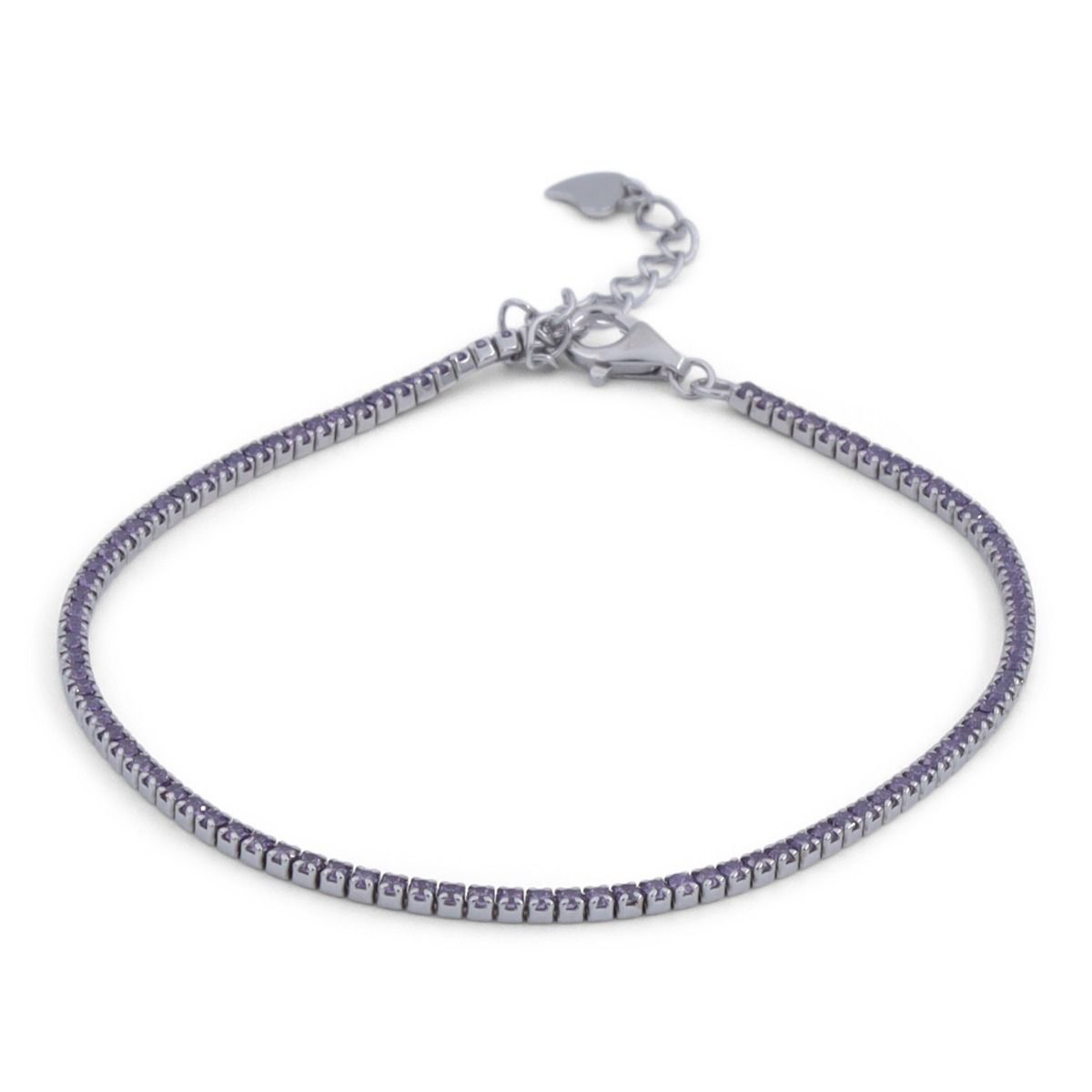 Lustre Tennis Bracelet [Sterling Silver]