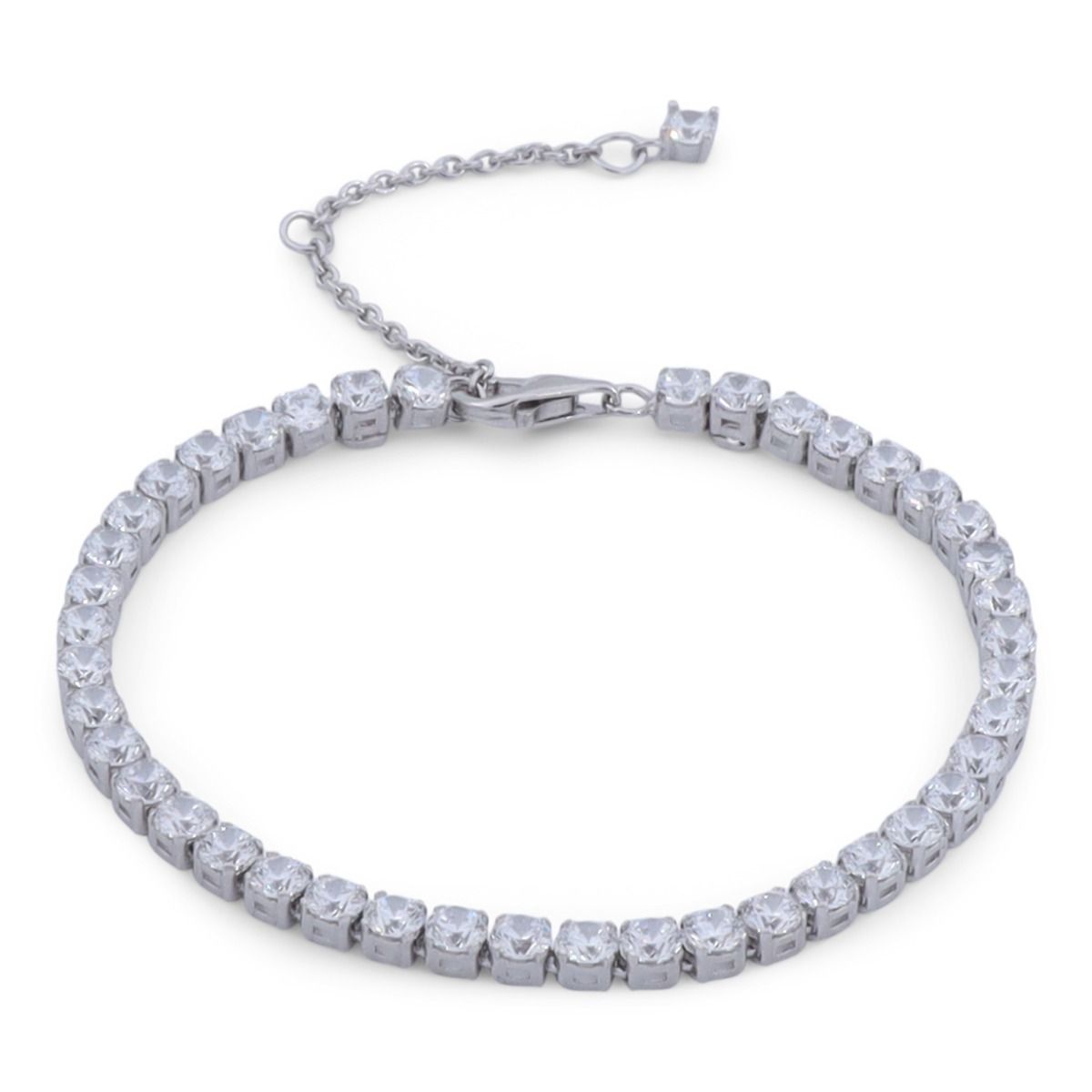 Serene Tennis Bracelet [Sterling Silver]