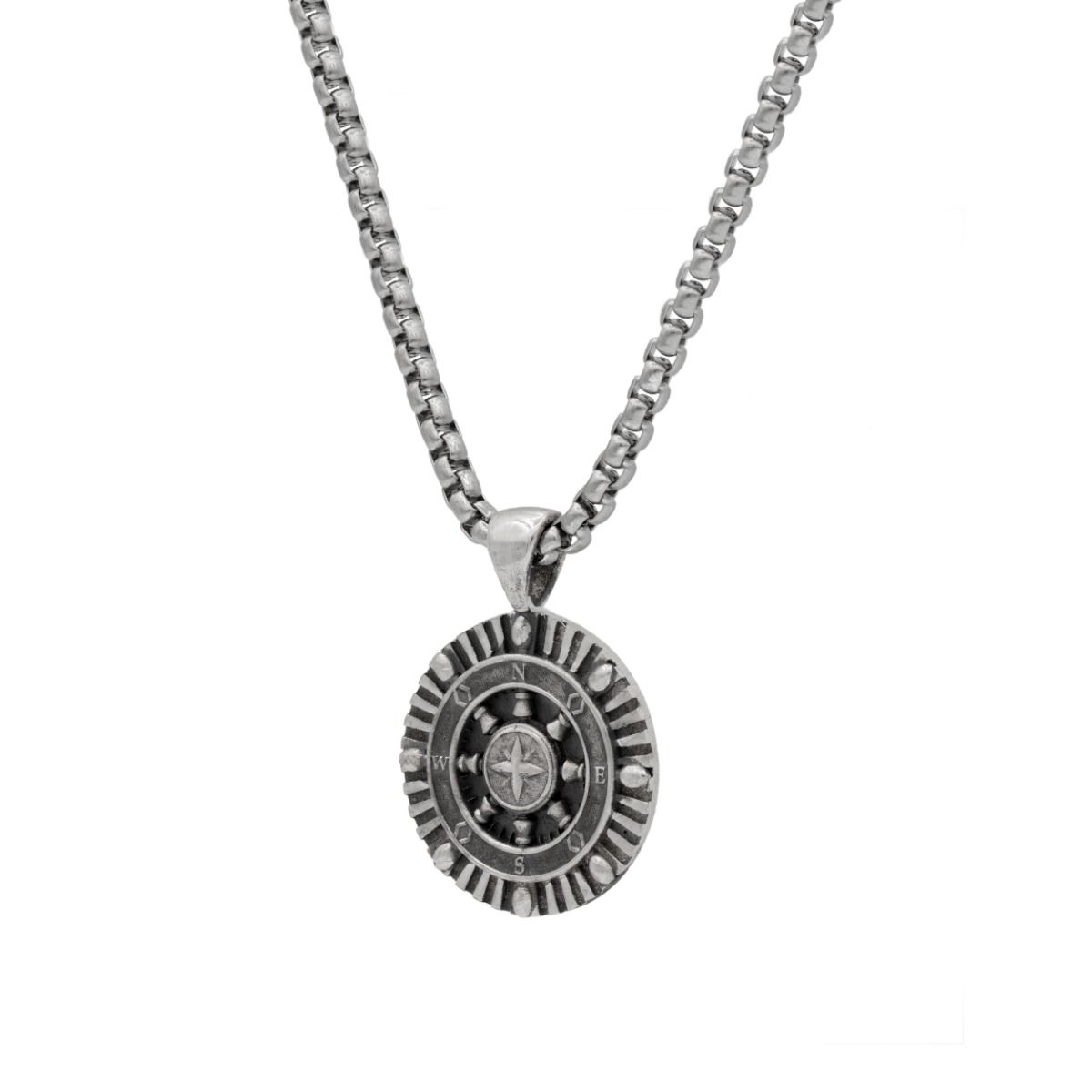 Collier Prénom Roue de Capitaine - Argent 925