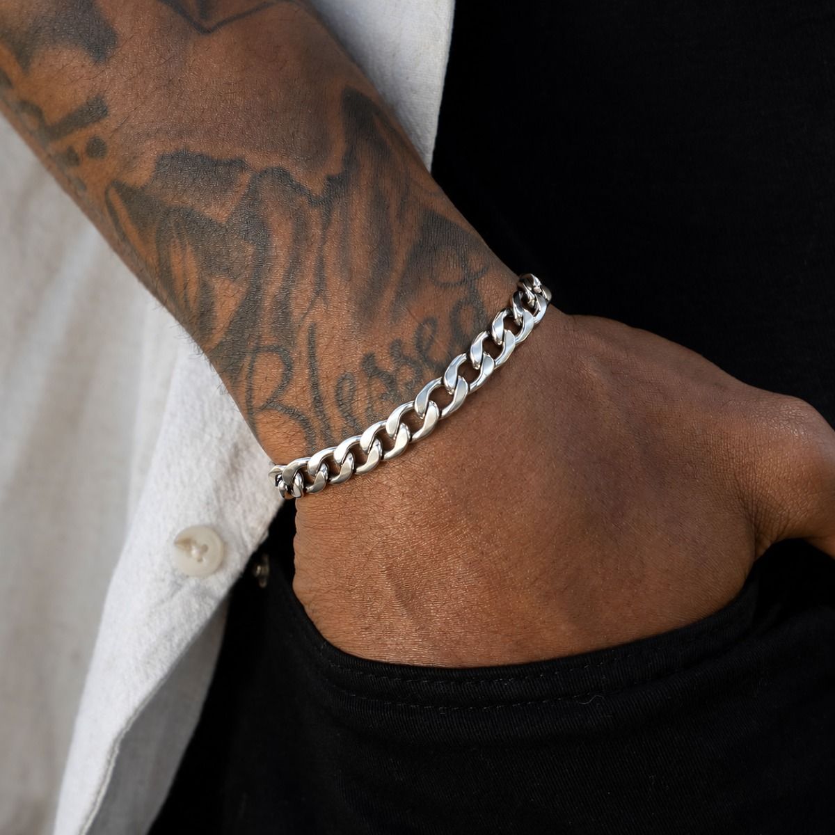 Cuban Link Chain Bracelet