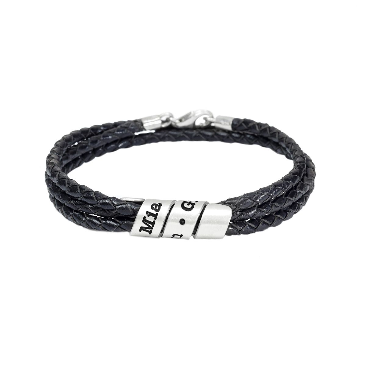 Familienkreis Armband mit Gravur für Damen [Sterlingsilber]