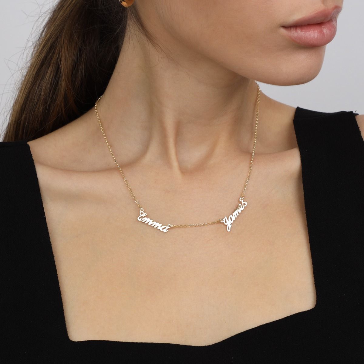 Family Bond Multi-Name Necklace [18K Gold Vermeil]