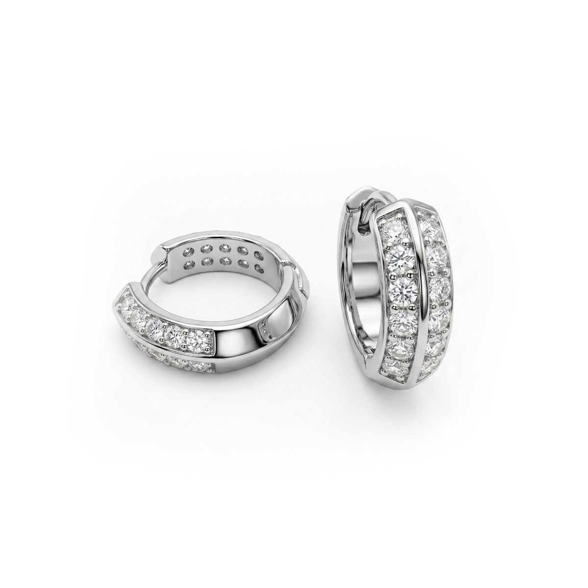 Luminous Hoop Earrings