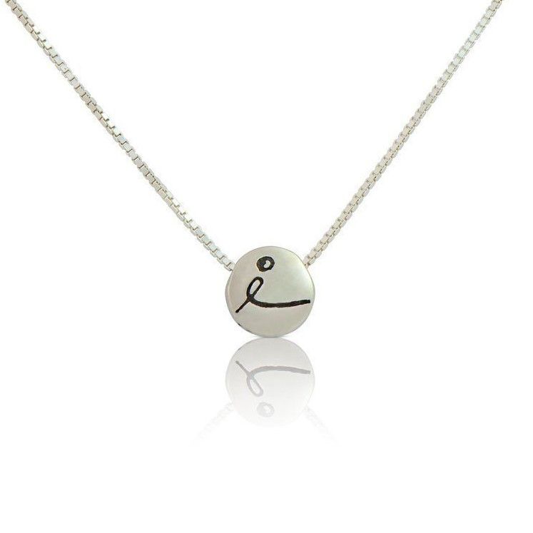 BE LOVE - Sterling Silver Pendant Box Chain Necklace