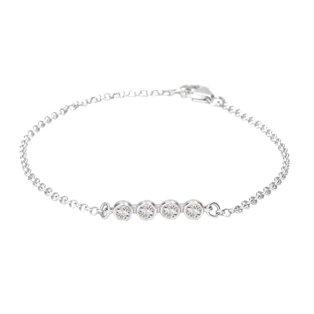 Bracciale Stelle Luccicanti [Argento 925]
