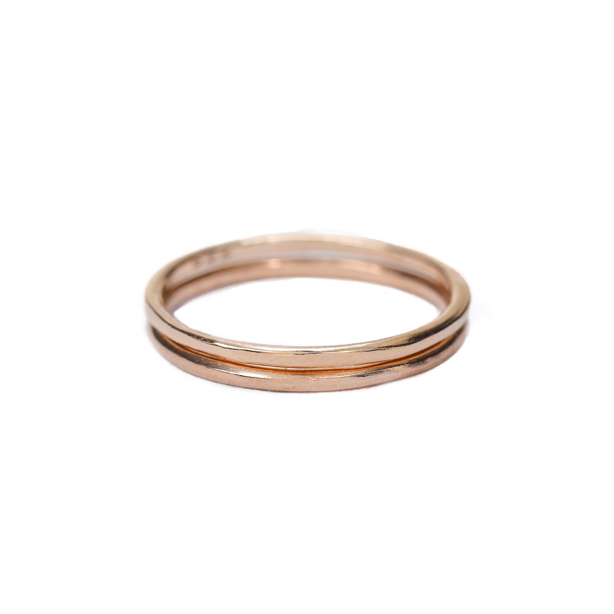 Set Anelli di Saturno [Placcato Oro Rosa 18kt]