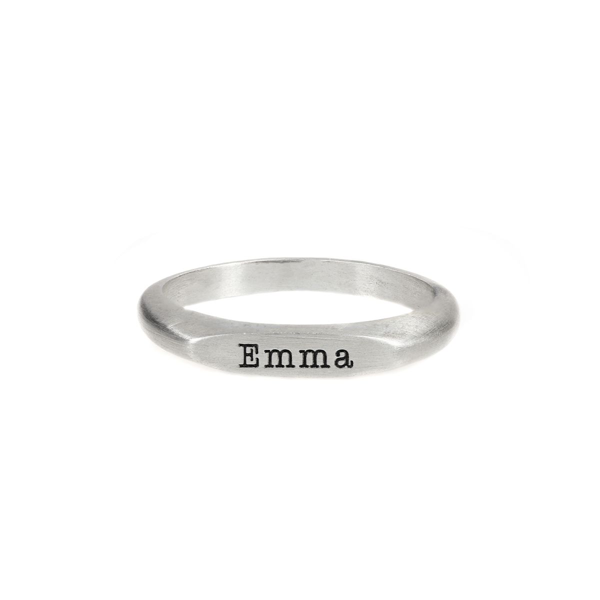 Anello Serenità con Nome [Argento 925]