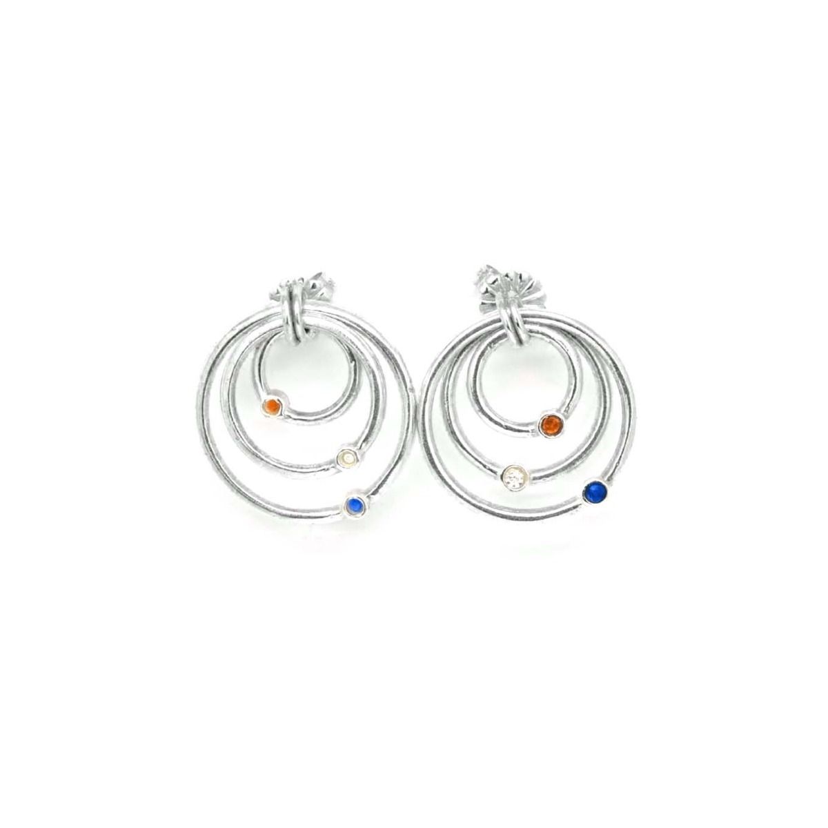 Spheres of Love Earrings [Sterling Silver]