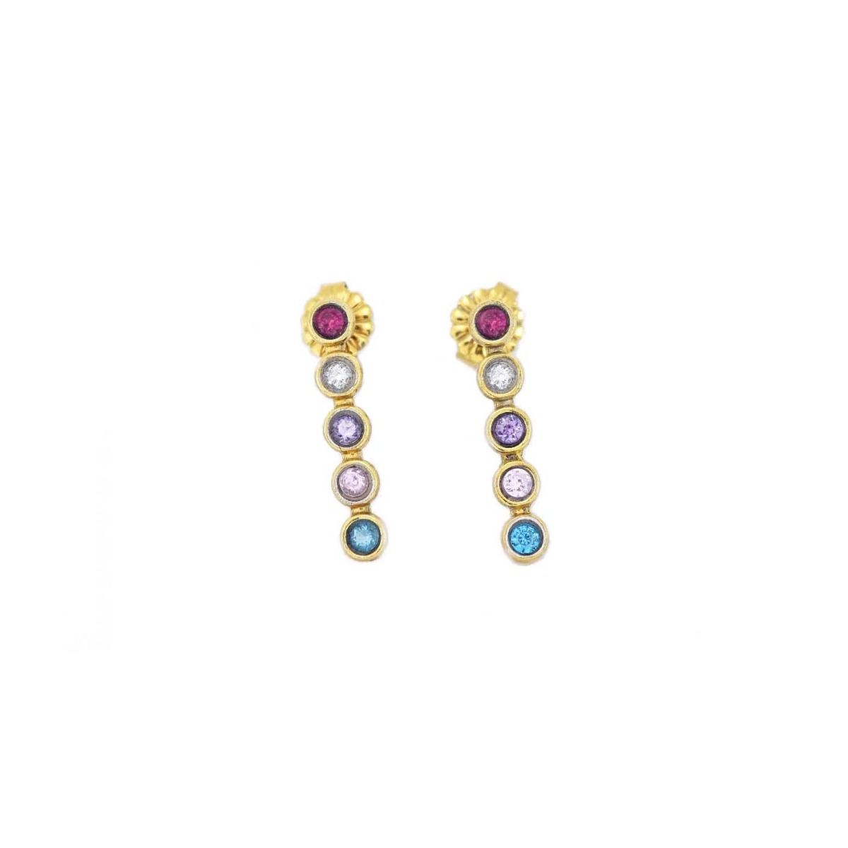 Pendientes Talisa Estrellas [Bañados en Oro de 18K]