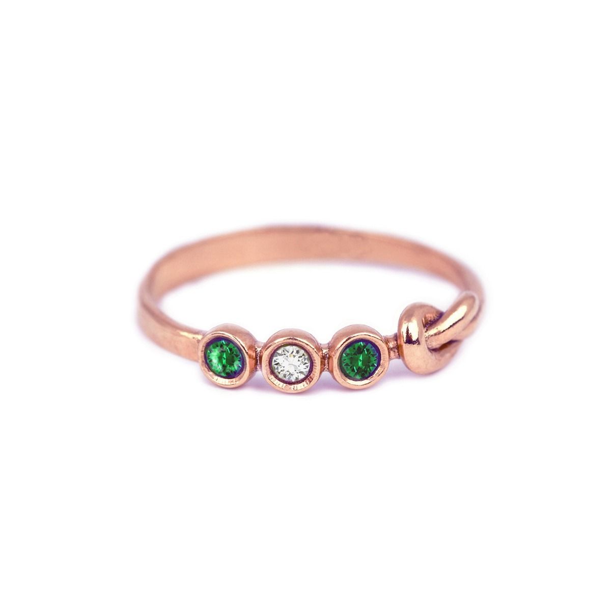 Bague Liens de l’Amour [Plaqué Or Rose 18ct]