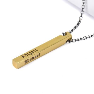 Collier Trait d'Union [Plaqué Or 18ct]
