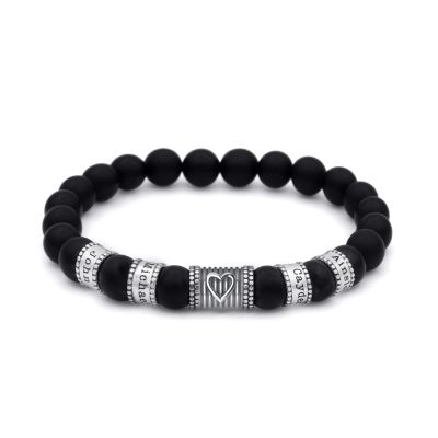 Ties Of The Heart Black Onyx Bracelet [Sterling Silver]