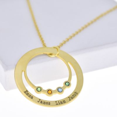 Rays of Love Necklace [Gold Plated]