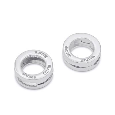 Circle Charm for Enchanted Milanese Chain [Sterling Silver]