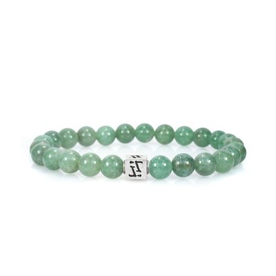 Bracelet Aventurine Classique pour Femme  [Argent 925]