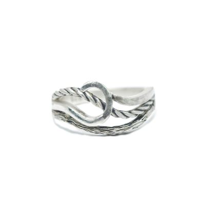 Bague de Promesse Destins Croisés [Argent 925]