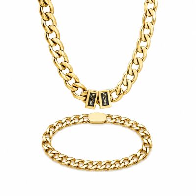 Last Minute Gift - Cuban Set For Men [Gold Plated]