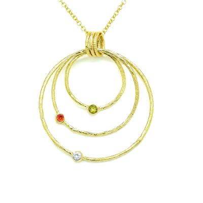 Sphären der Liebe Halskette [417er Gold]