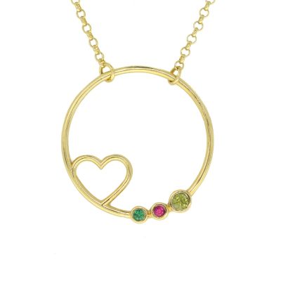 Collier Coeur de Maman [Plaqué Or 18ct]