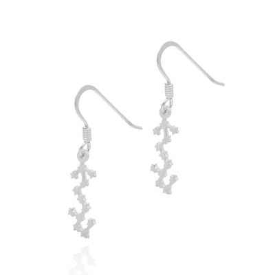 Ella Zodiac Earrings [Sterling Silver]