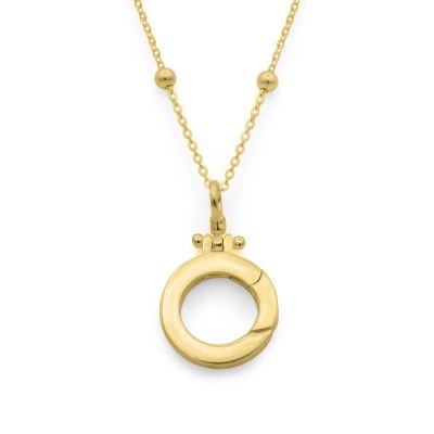 Verzauberter Charm Kette [750er Gold Vermeil]