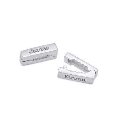 Bar Charm for Enchanted Milanese Chain [Sterling Silver]