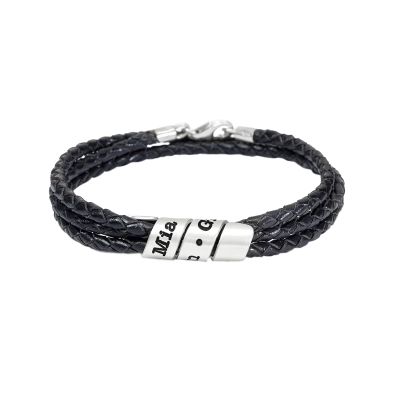 Familienkreis Armband mit Gravur für Damen [Sterlingsilber]