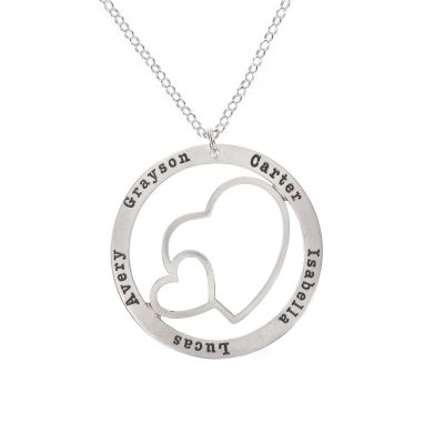 Collier Coeur de la Famille [Argent 925]