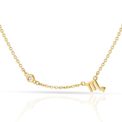 Helena Diamant Sterrenbeeld Ketting [18K Goud Vermeil]