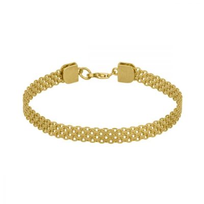 Milanese Chain Bracelet [18K Gold Vermeil]