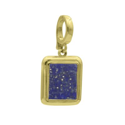 Lapislazuli Anhänger [750er vergoldet]