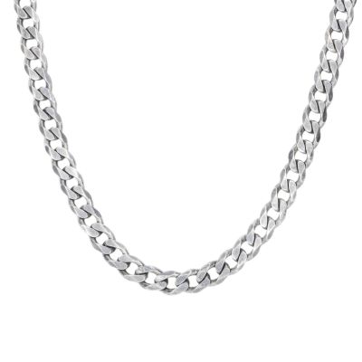 Collana da Uomo Classica con Catena Groumette - Argento 925