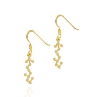 Ella Zodiac Earrings [18K Gold Plated]