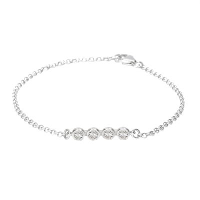 Bracciale Stelle Luccicanti [Argento 925]