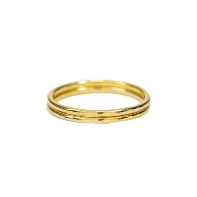Set Anelli di Saturno [Oro Vermeil 18kt]