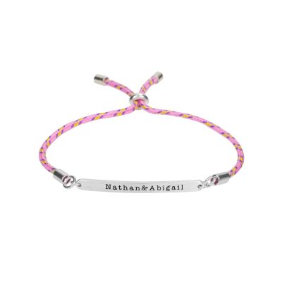 Adoring Touch Engraved Bracelet [Sterling Silver]
