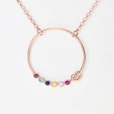 Collier Liens de l'Amour [Plaqué Or Rose 18ct]