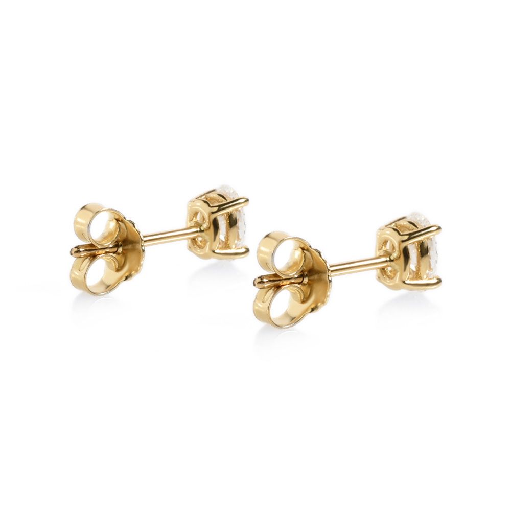 14 Karat Gold Earrings 1 carat Diamond Earrings for Women by Talisa