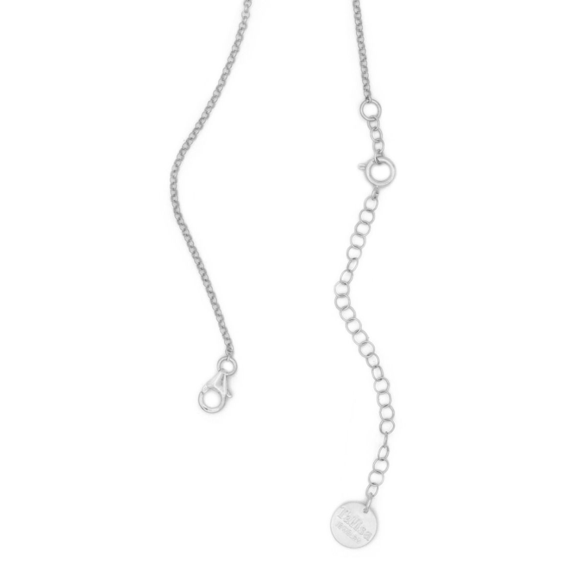 Silvery Stainless Steel Necklace Extender Chain Adjustable - Temu