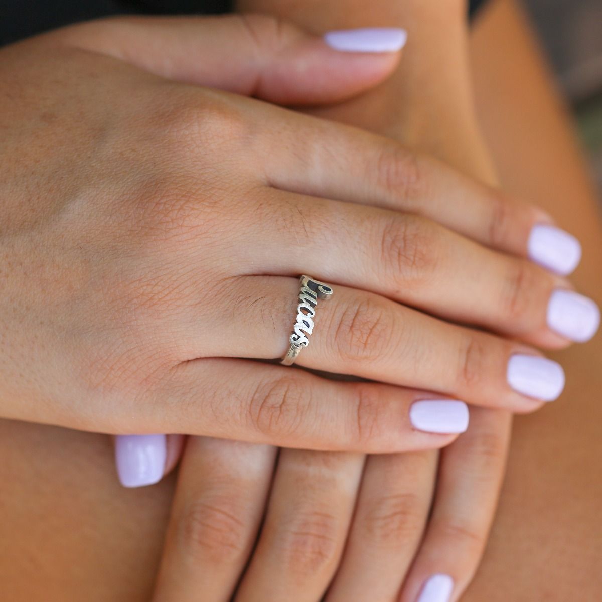 3D Personalized Name Ring Talisa Jewelry