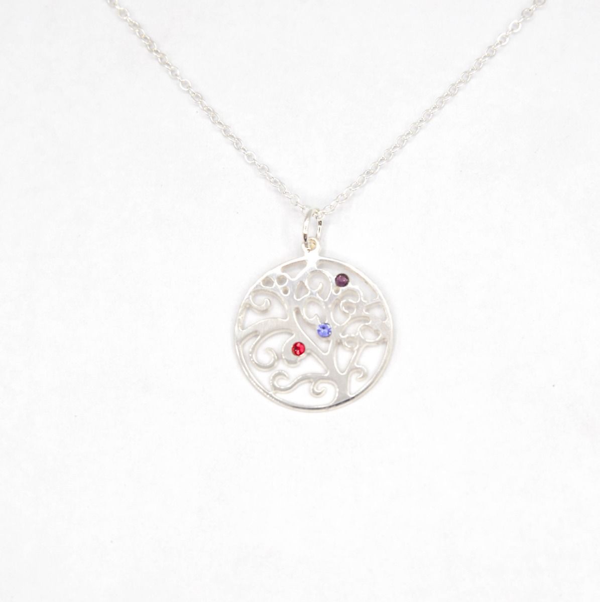 Tree of life pendant cheap with birthstones