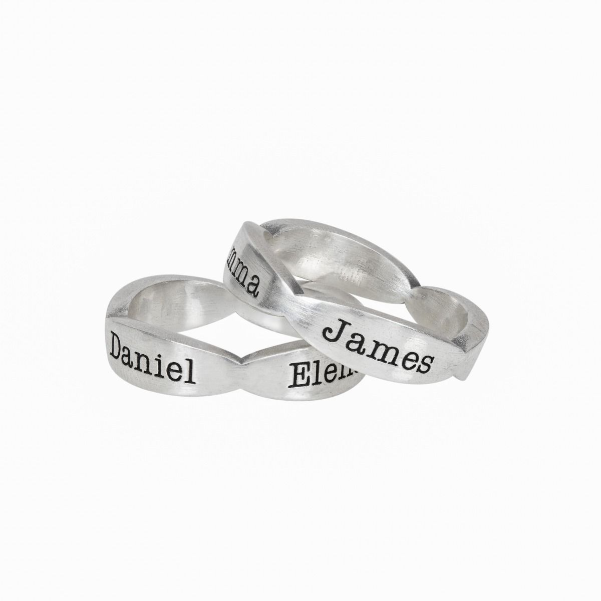 Silver Style Personalised Customised 925 Sterling Silver Engraved Name Rings  Finger for Women and Girls : Amazon.in: Fashion