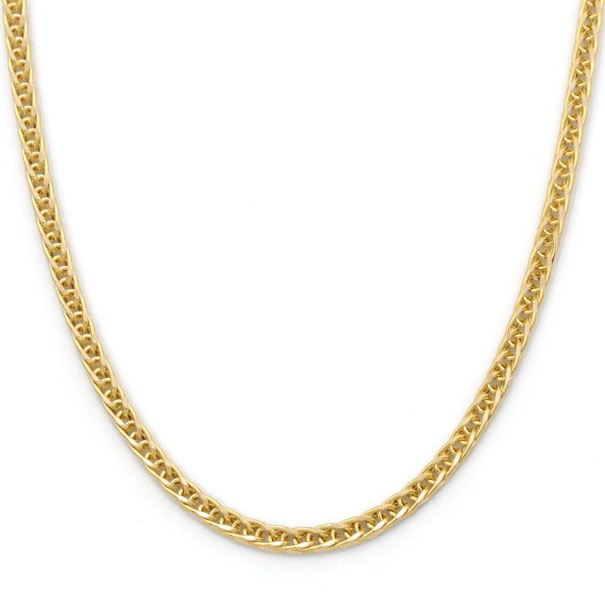 Braided Chain for Men 14 Karat Gold Mens Chain Talisa Jewelry