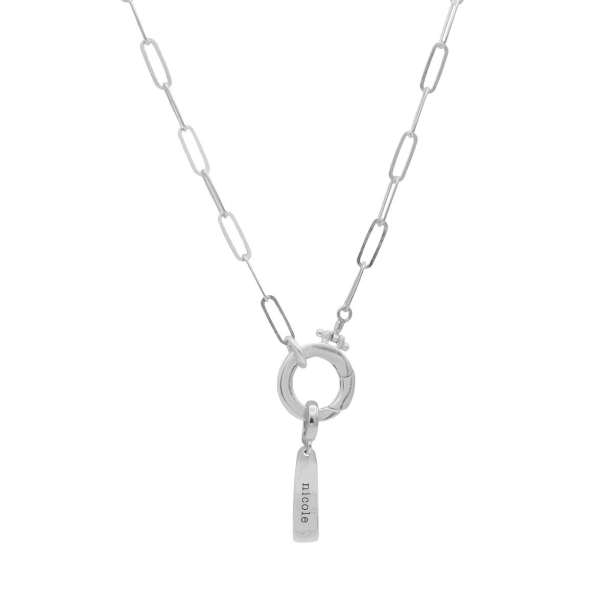 Tiffany & Co Rectangle Locks Necklace