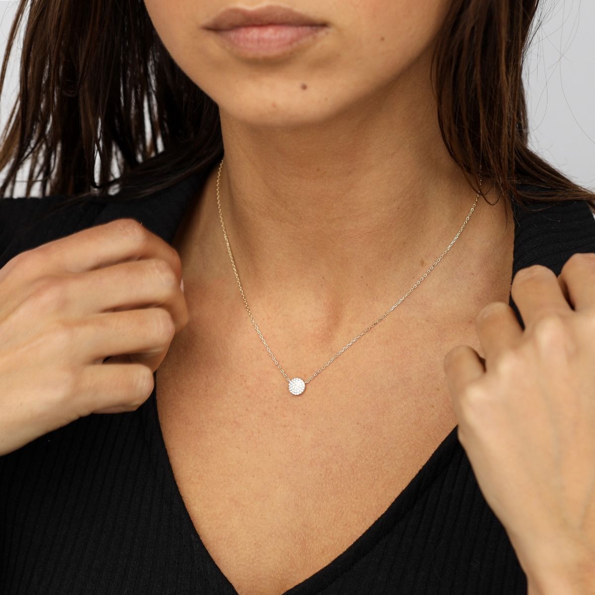 Crystal Necklaces for Women (Gold Vermeil) by Talisa - Gifts Crystal Necklaces for Women (Gold Vermeil) by Talisa - Gifts