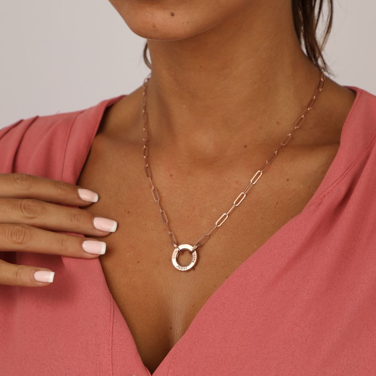The EMBODY Ring Keeper by Pixie Wing™ - Asymmetrical Ring Holder Necklace