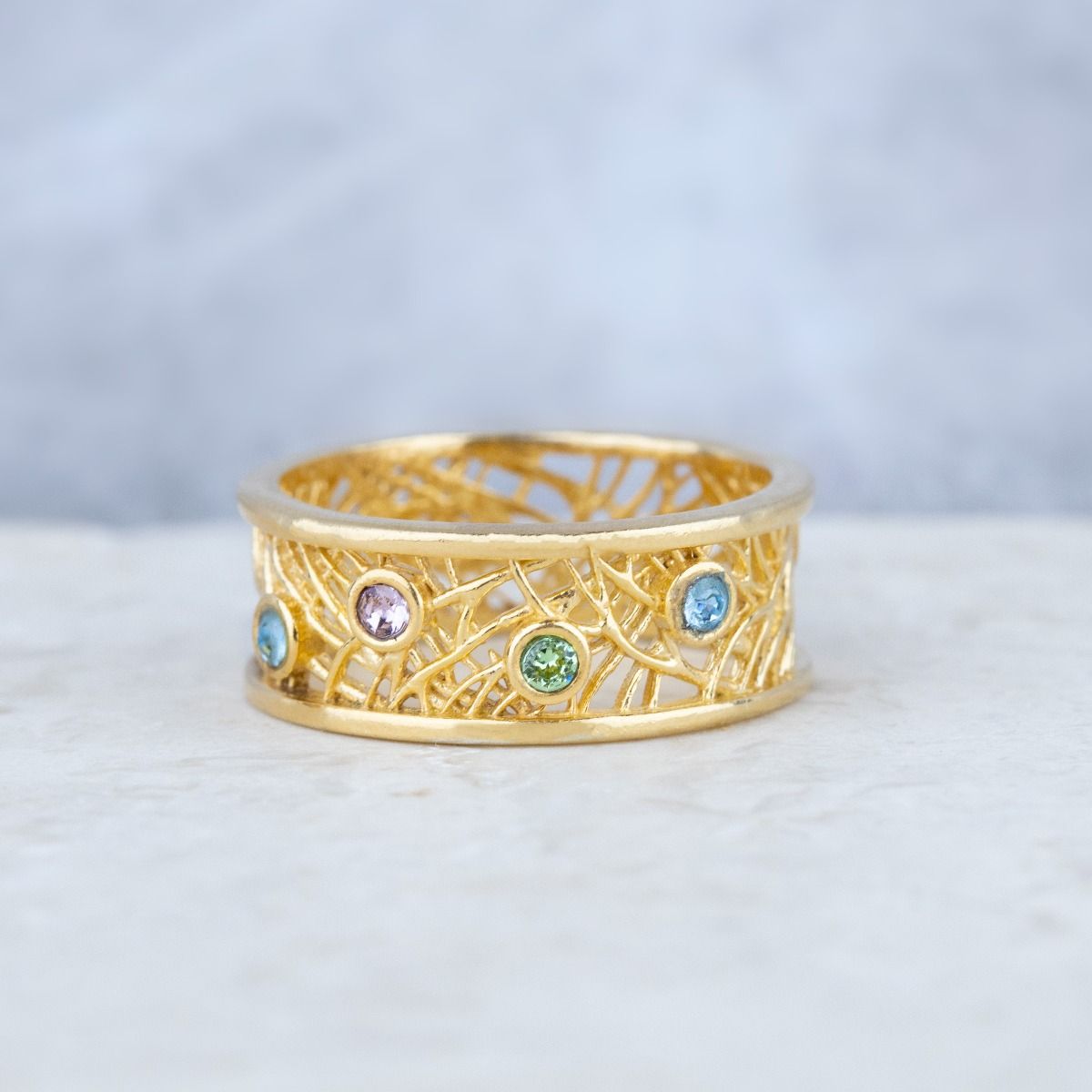Gold sister ring sale